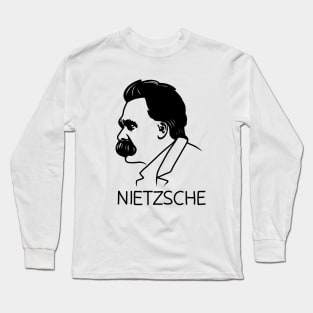 Friedrich Nietzsche Long Sleeve T-Shirt